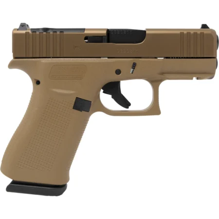 GLOCK 43X MOS COYOTE 9MM 3.41" 10-RD SEMI-AUTO PISTOL